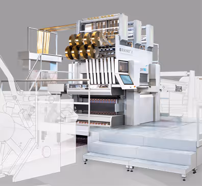 RHINO X 1060 flatbed hot foil stamping machine