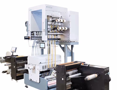 CHEETAH N 410 / N 570 narrow-web rotary hot foil stamping machine