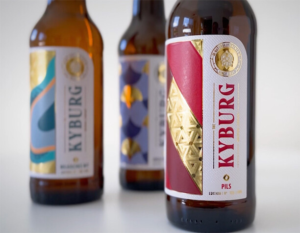 Kyburg Craft Beer – Analog meets Digital label sample