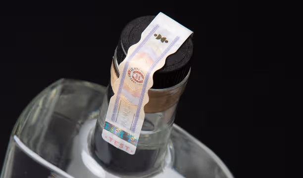 Continuous holographic tax stamps applied with Pantec RHINO flatbed technology