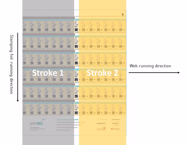 Pantec Tax Stamp — Multi-stroke design (2-stroke)