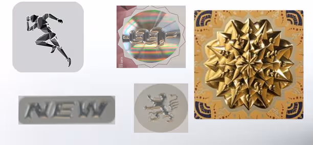 3D image effect applied to shrink sleeve packaging via Pantec CHEETAH rotary hot foil stamping