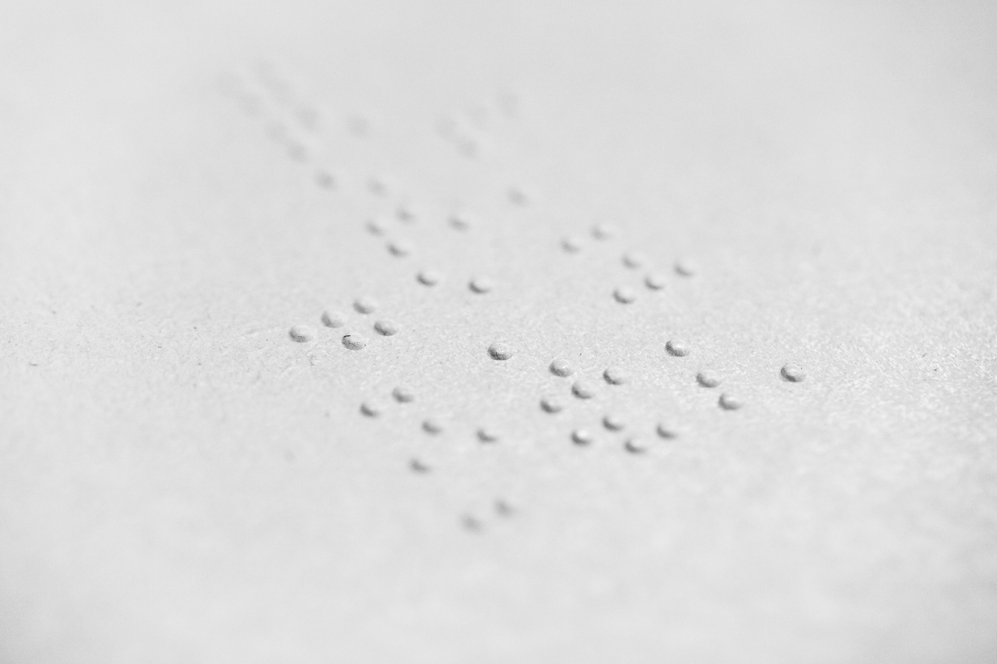 Braille - Blind embossing stamping detail on packaging - 02