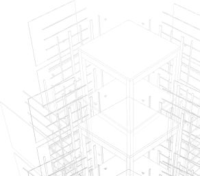Architectural building illustration representing ProFlow Septic & Excavating’s structured planning process and professional project execution in Northeast Ohio