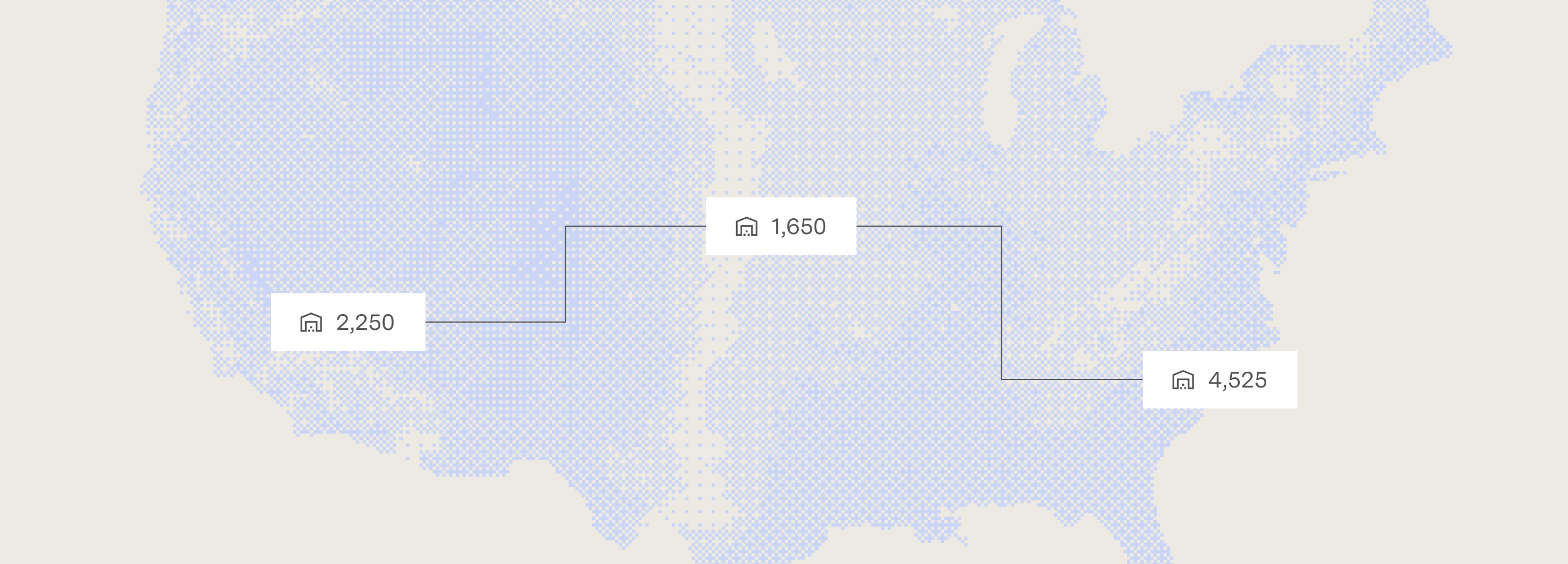 Flowchart illustrating three steps: Automated Intake leading to Optimized Routing, followed by Intelligent Reporting.