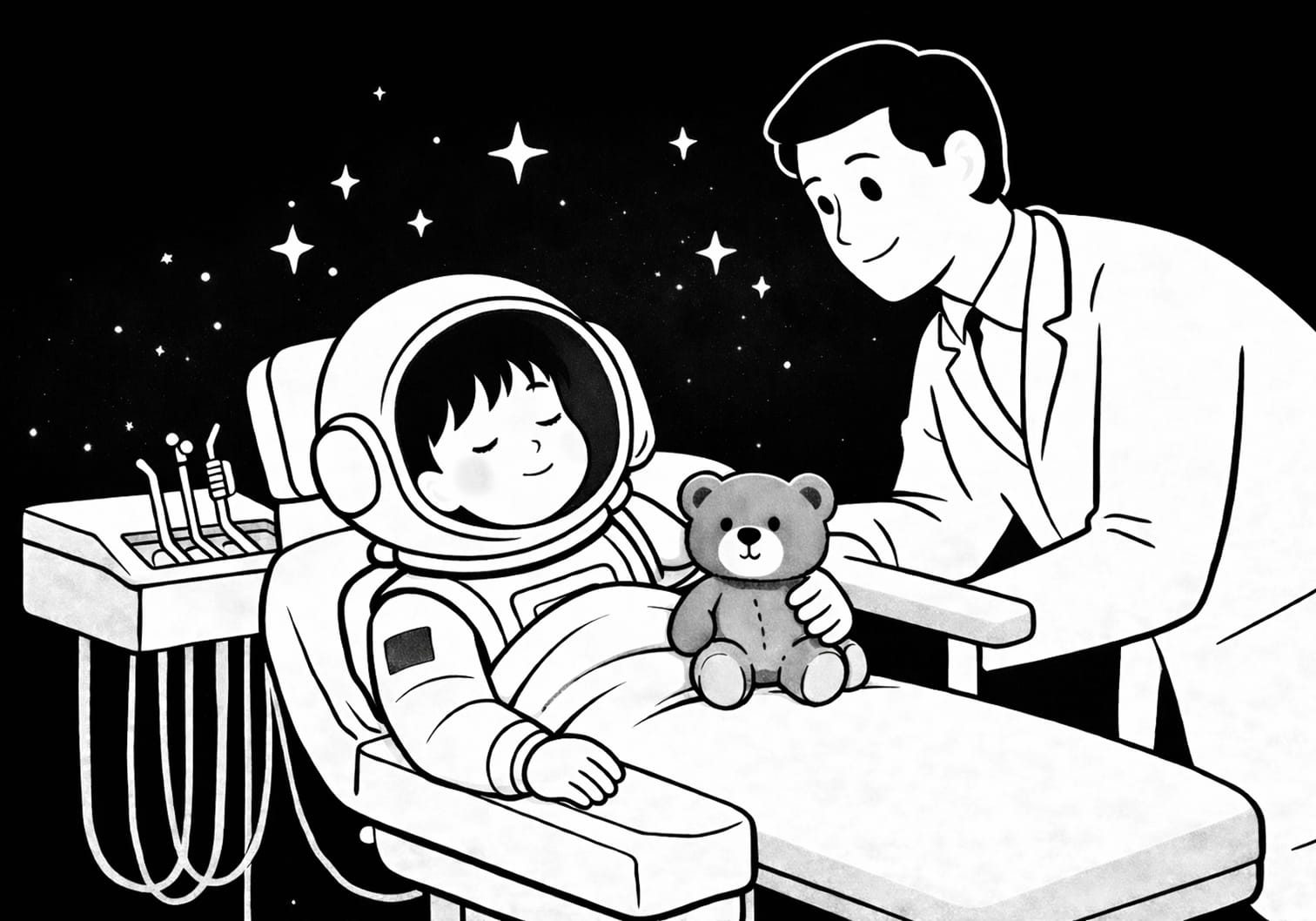 Day of dental surgery - patient care at MH Dental Anesthesia