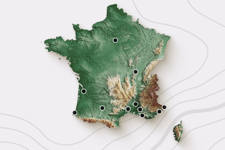 Tous les points de location de motos Good Motors en France