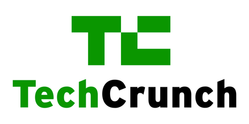 TechCrunch logo with stylized green 'TC' above the green and black text 'TechCrunch'.