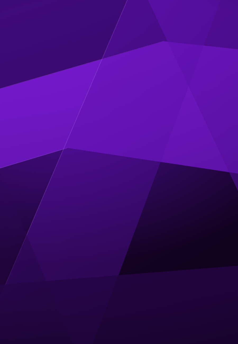 Deep purple background crossed by long angular planes