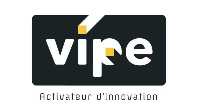 Logo de Vipe avec le texte « Activateur d'innovation » en dessous.
