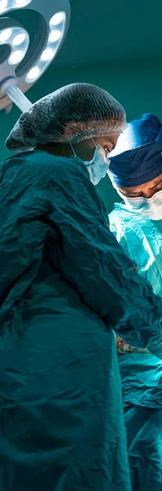 Surgeons Working Vertical