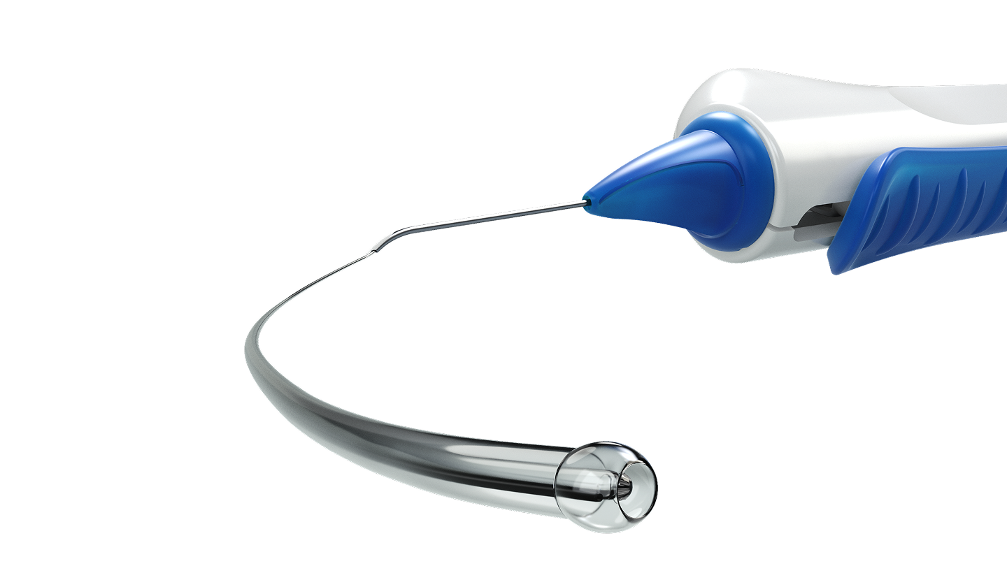 Up close picture of the iTrack Device's tip