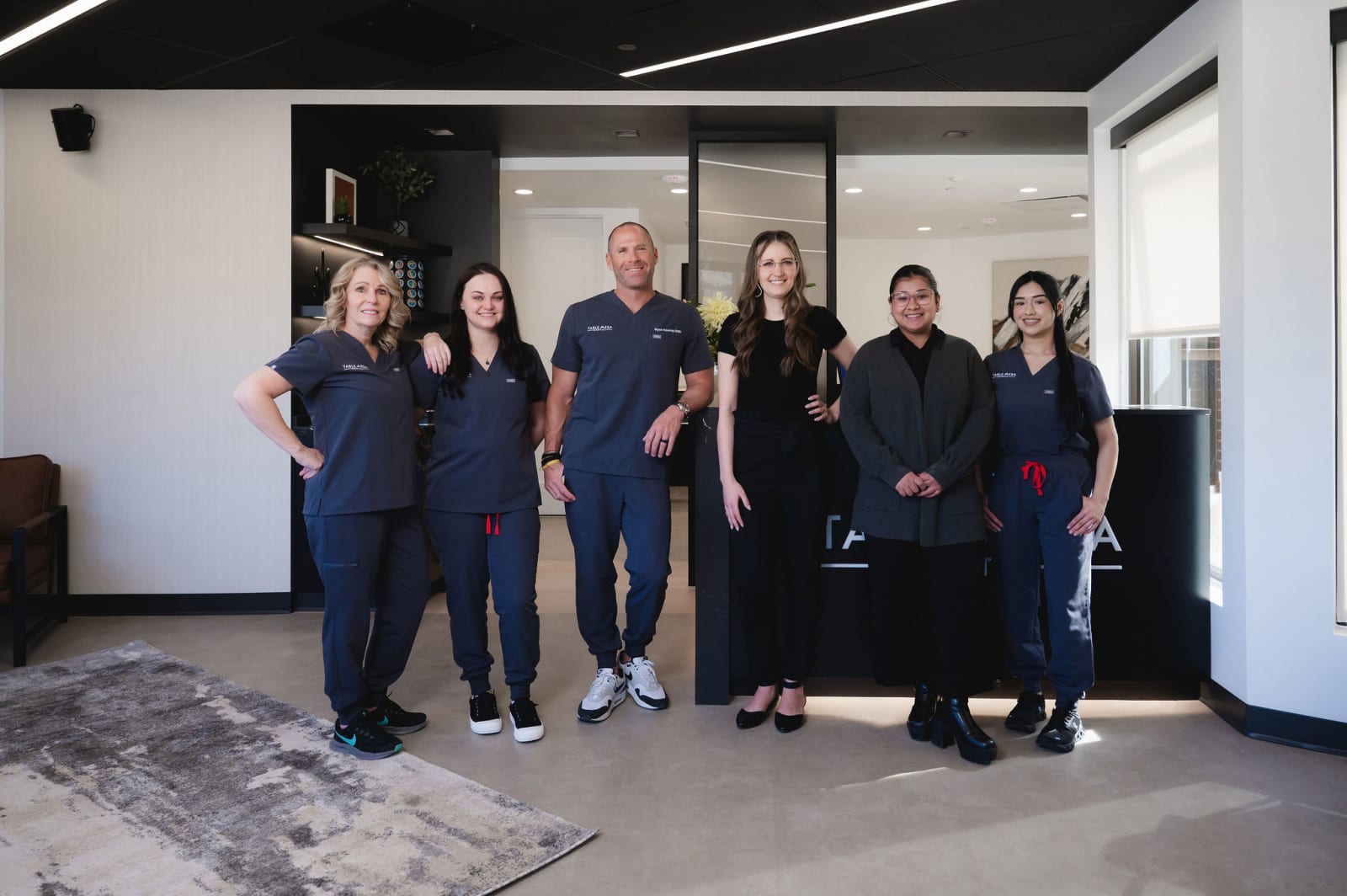 Team portrait at Table Mesa Dental in Boulder, Colorado