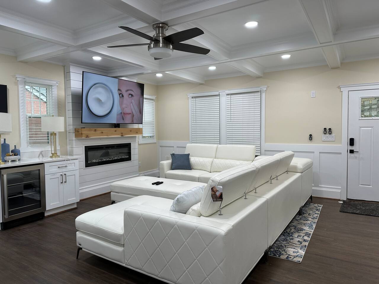 Fireplace tile and surround installation in Charlotte area