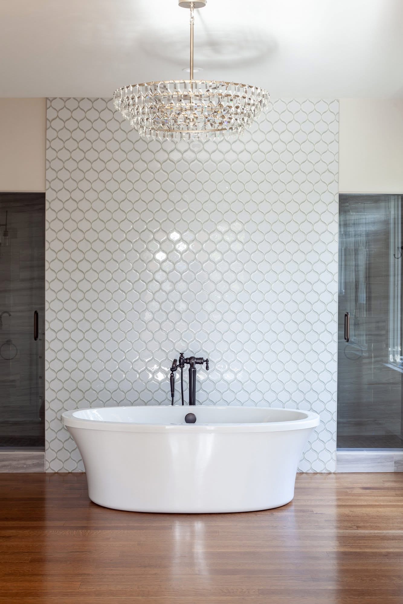 Kitchen backsplash tile installation in Charlotte area