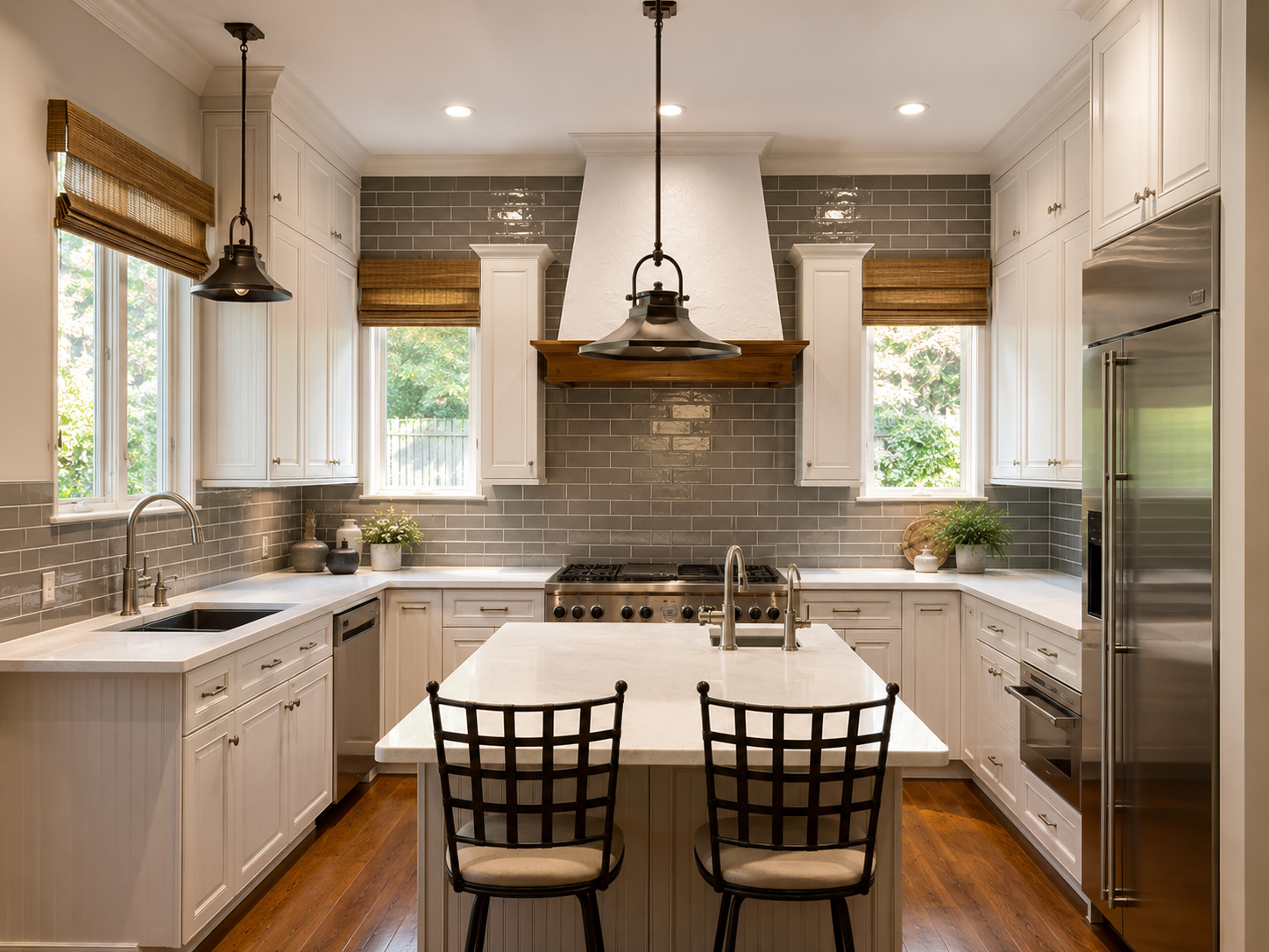 Kitchen backsplash pre-listing upgrade
