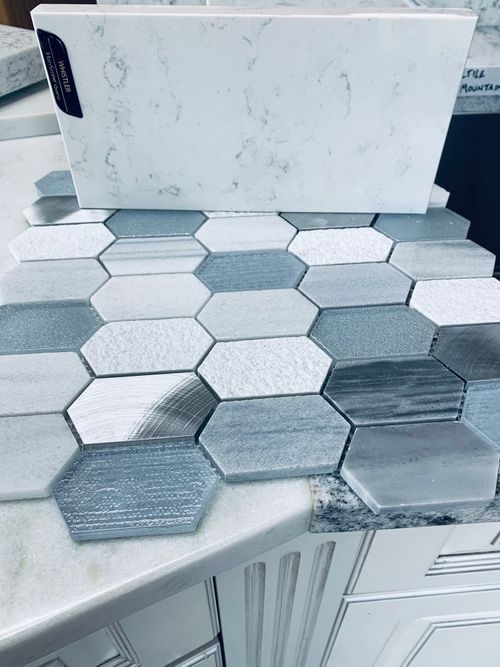 Kitchen backsplash tile installation in Charlotte area