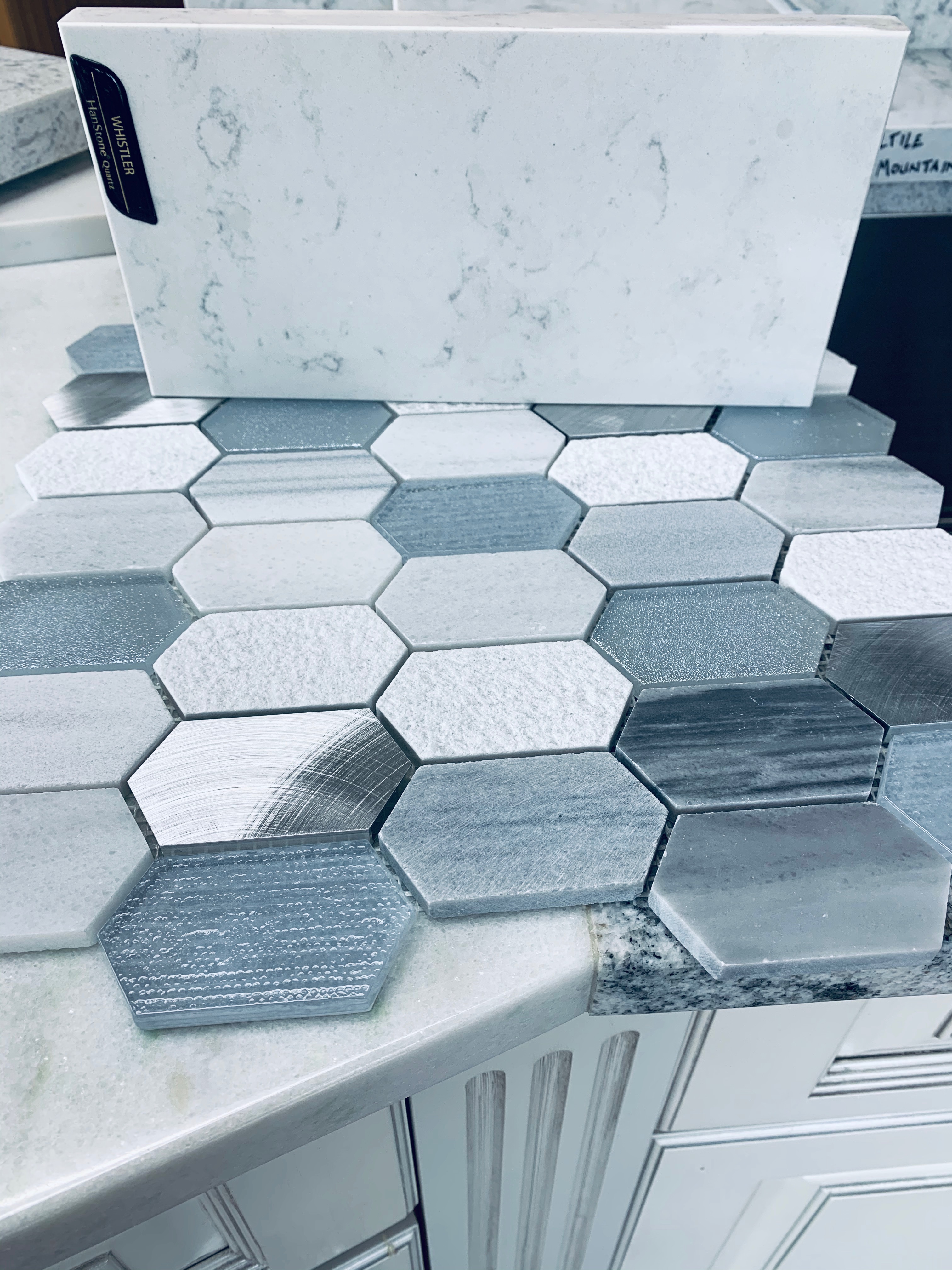 Kitchen backsplash tile installation in Charlotte area