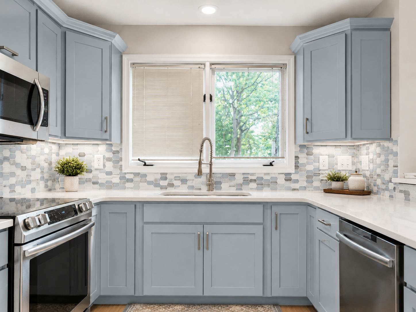 Kitchen backsplash tile installation in Charlotte area