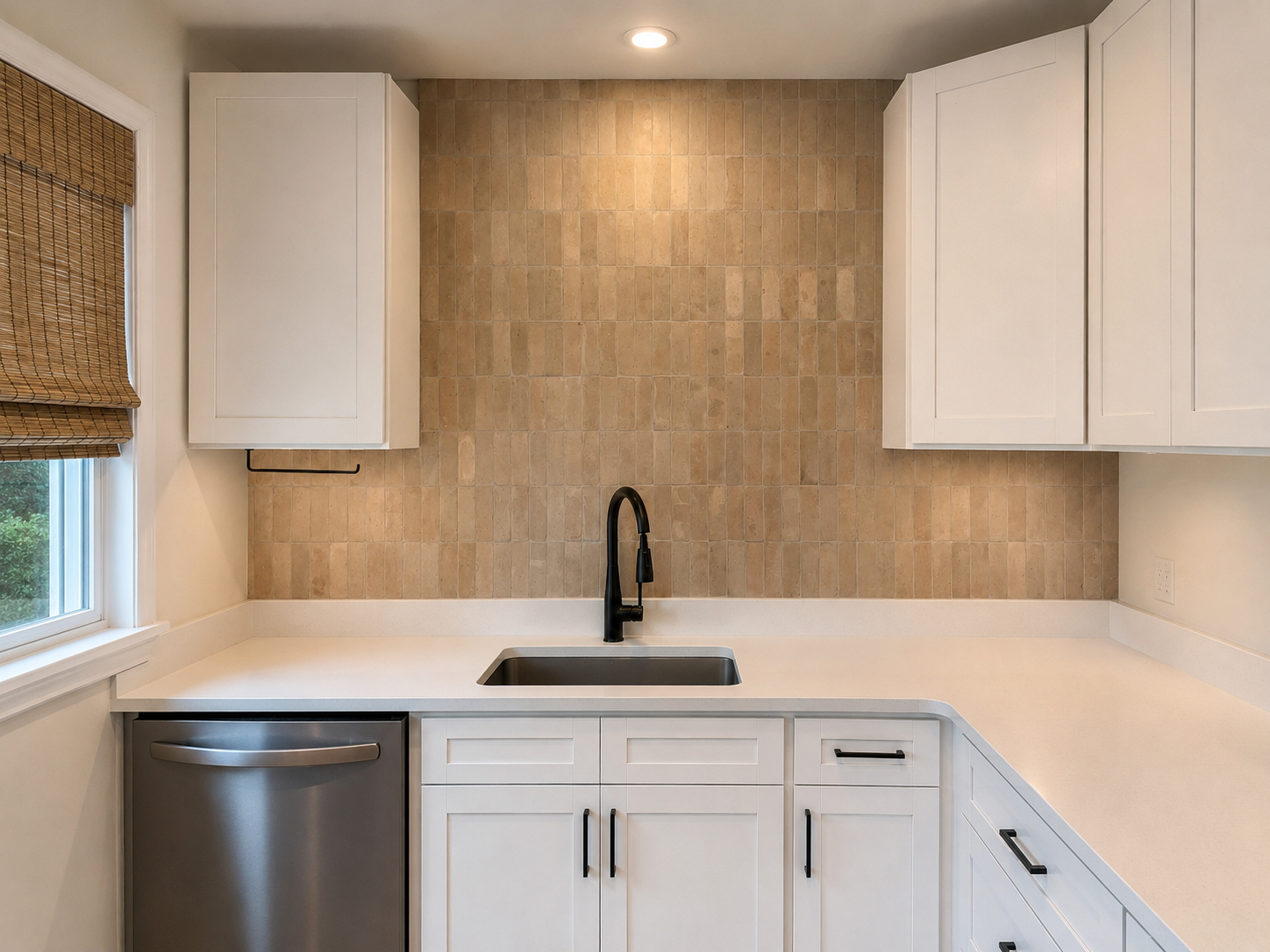 Kitchen backsplash tile installation in Charlotte area