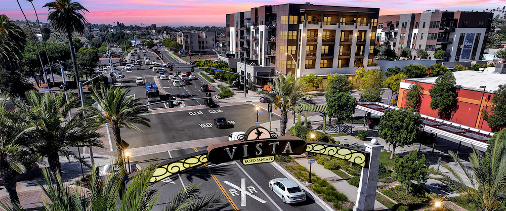 Licensed electrician servicing residential home electrical system in Vista California