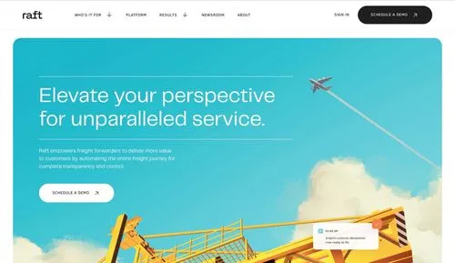 Screenshot from www.Raft.AI