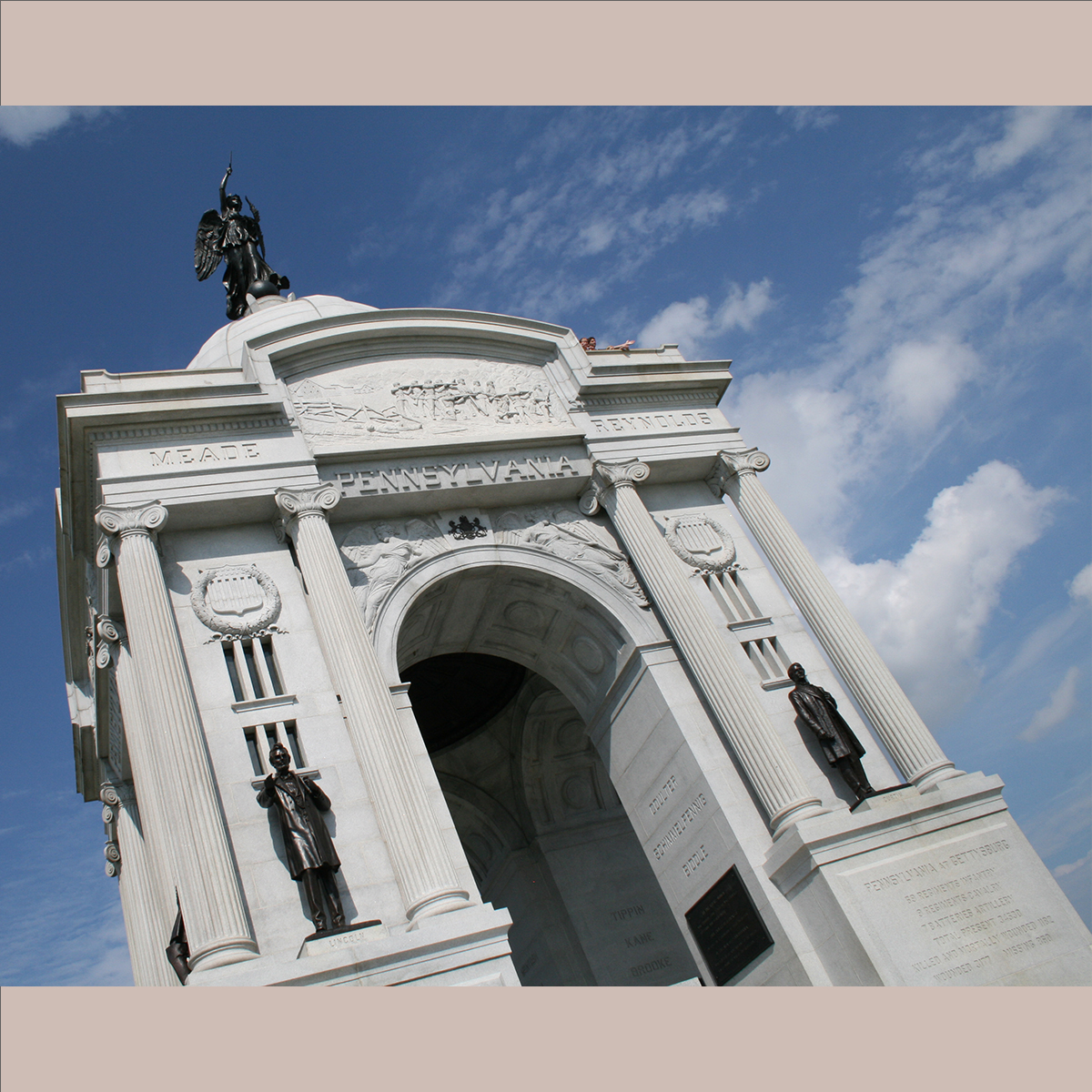 Pennsylvania Monument at Gettysburg, Pennsylvania
