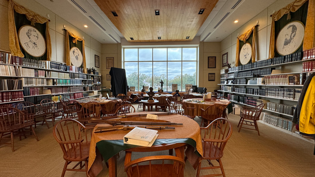 Inside the Jefferson Davis Confederate Presidential Library