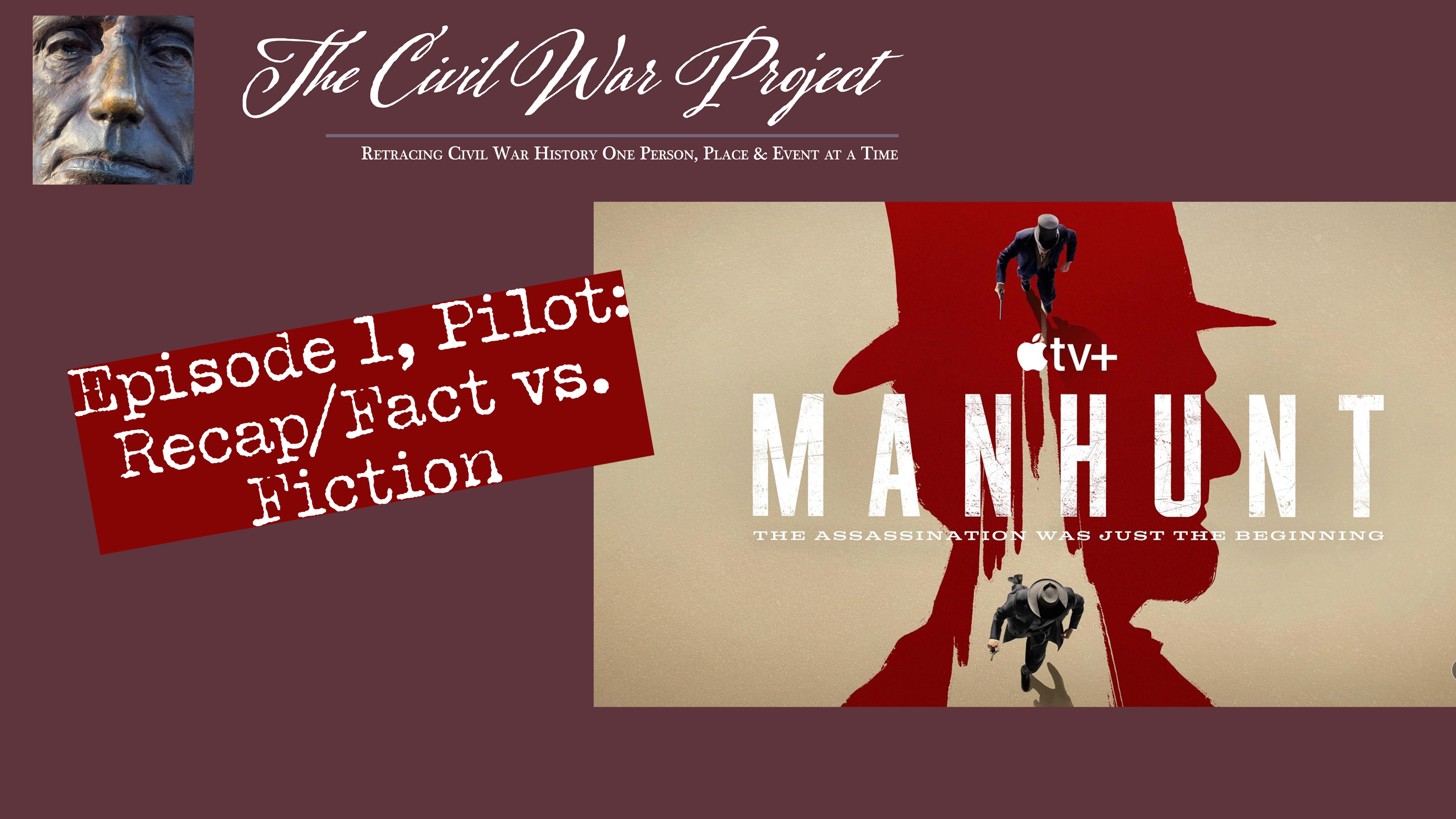 Manhunt Recap Episode 1 Title Card