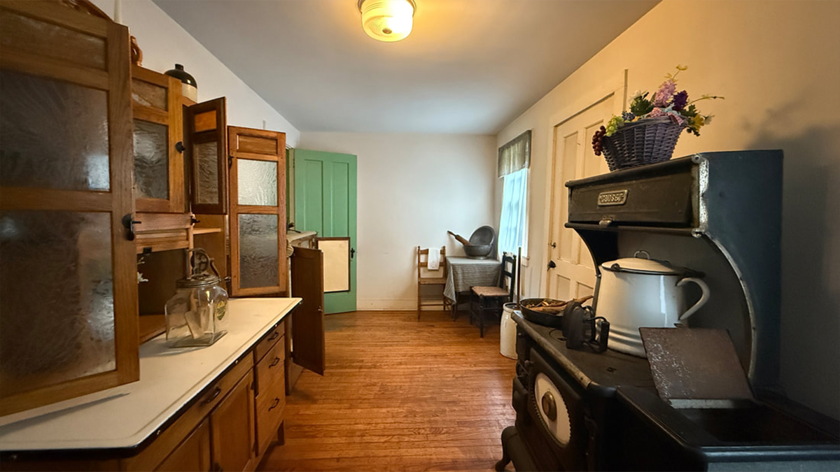 Kitchen at Harriet Tubman Home in Auburn, NY
