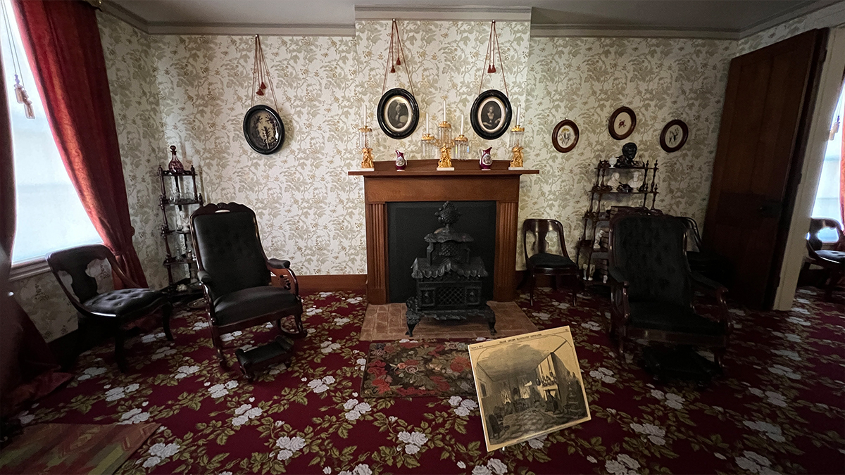 Front parlor of Lincoln Home, Springfield, IL