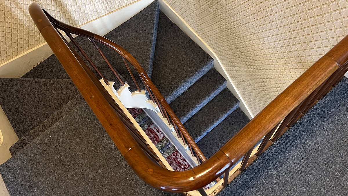 Staircase at the Lincoln Home, Springfield, IL
