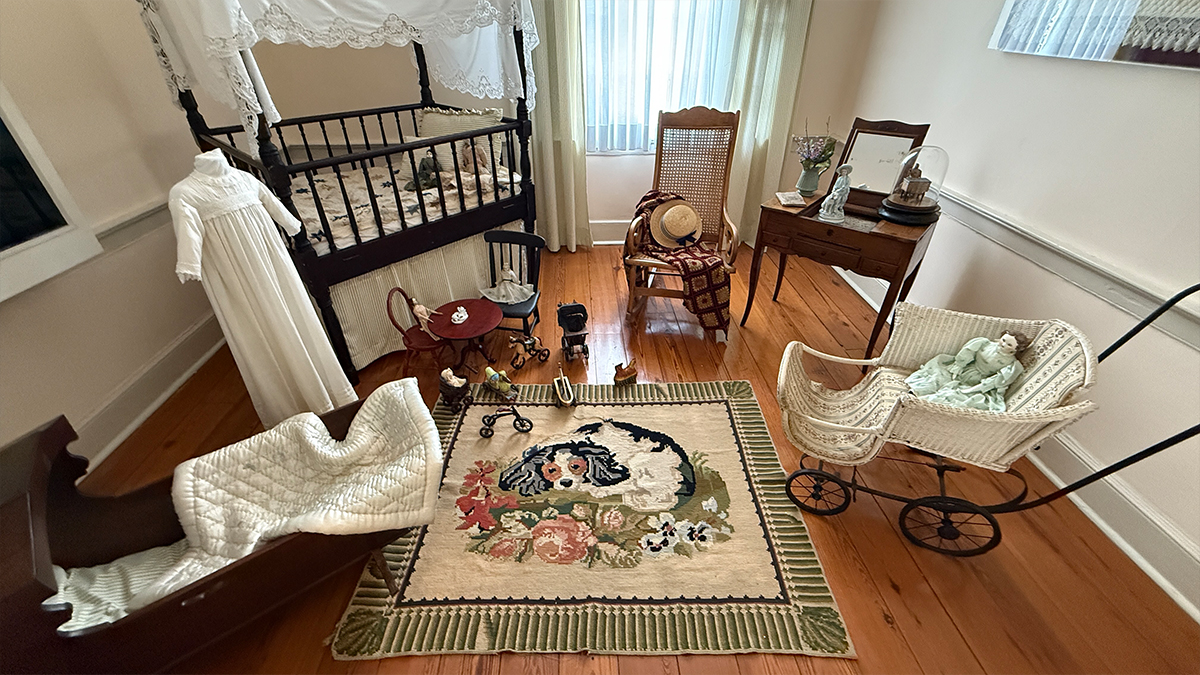The Children's Room at The First White House of the Confederacy in Montgomery, AL