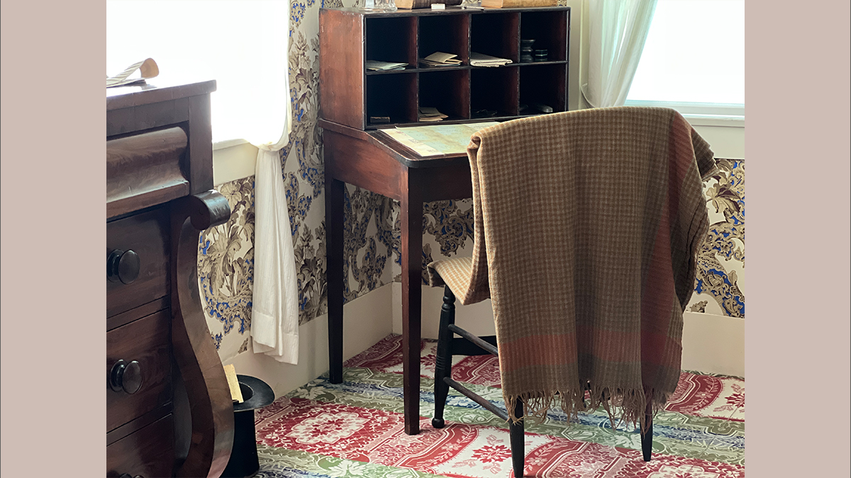 Abraham Lincoln's desk at the Lincoln Home, Springfield, IL