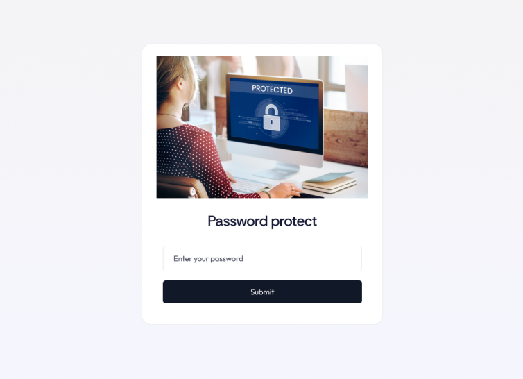 Stravo-landing-password-protected