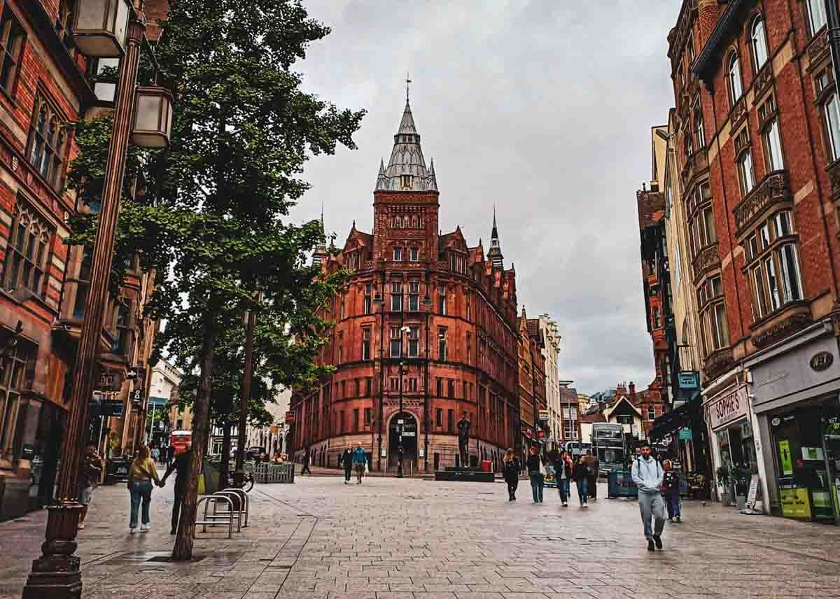 Historic Victorian Buildings in Nottingham