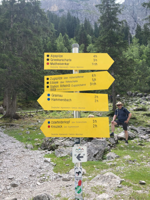 badersee blog alpspitze mattheisenkar