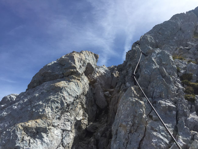 badersee blog klettern alpspitz ferrata