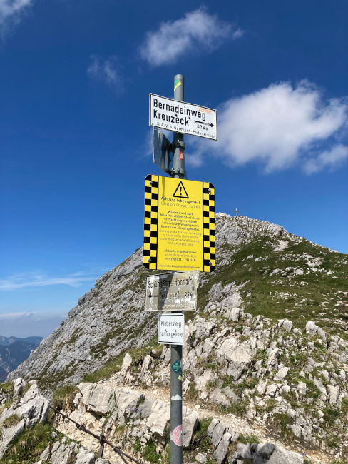 badersee blog klettern alpspitz ferrata