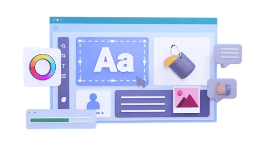 illustration web design