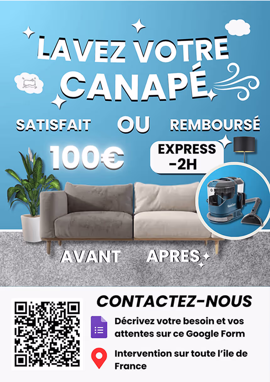 flyer promotionnel fait par fadesign
