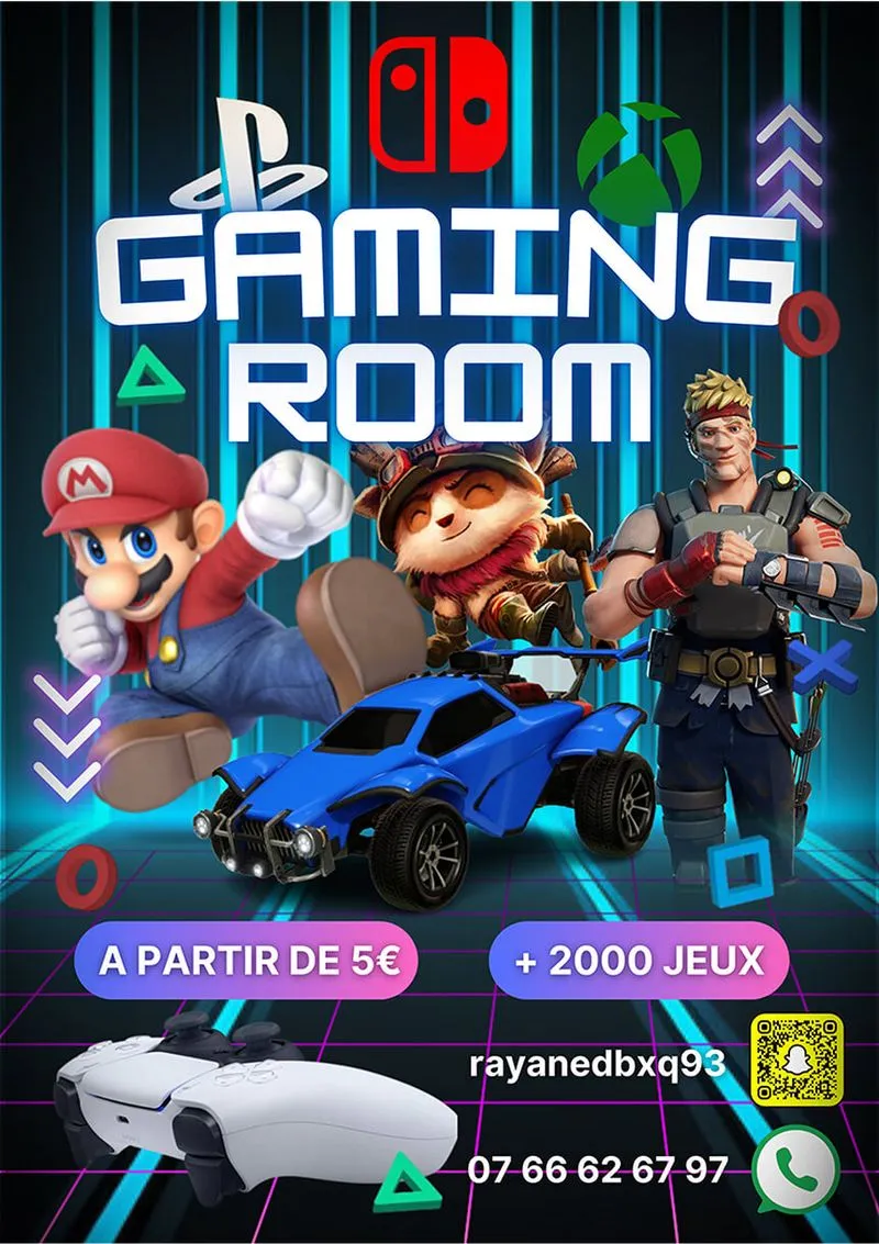 flyer promotionnel fait par fadesign