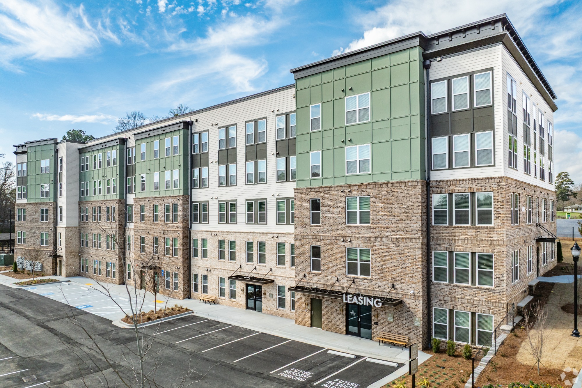 Exterior view of building