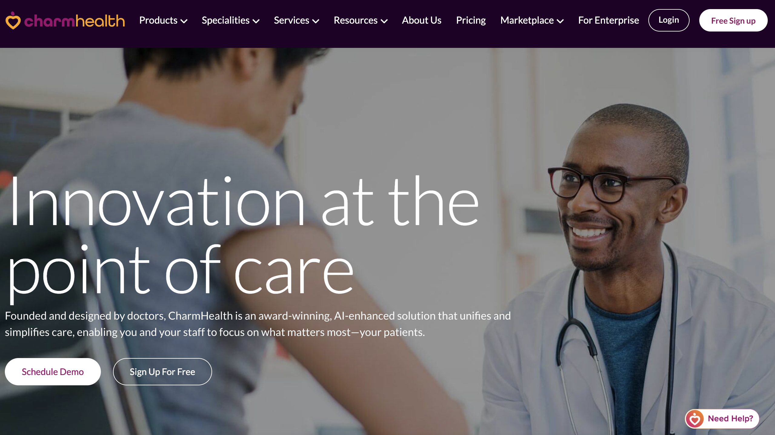 Charmhealth best patient portal for solo practice