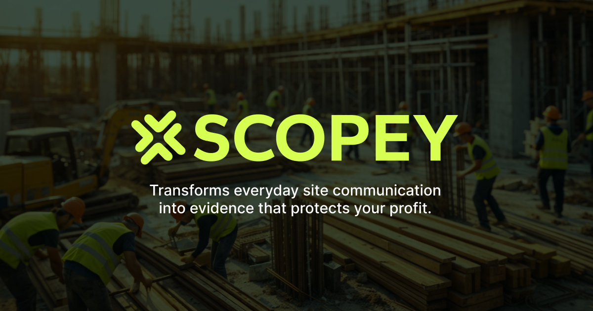 Easy Field Reporting & Contract Administration for Construction | Scopey