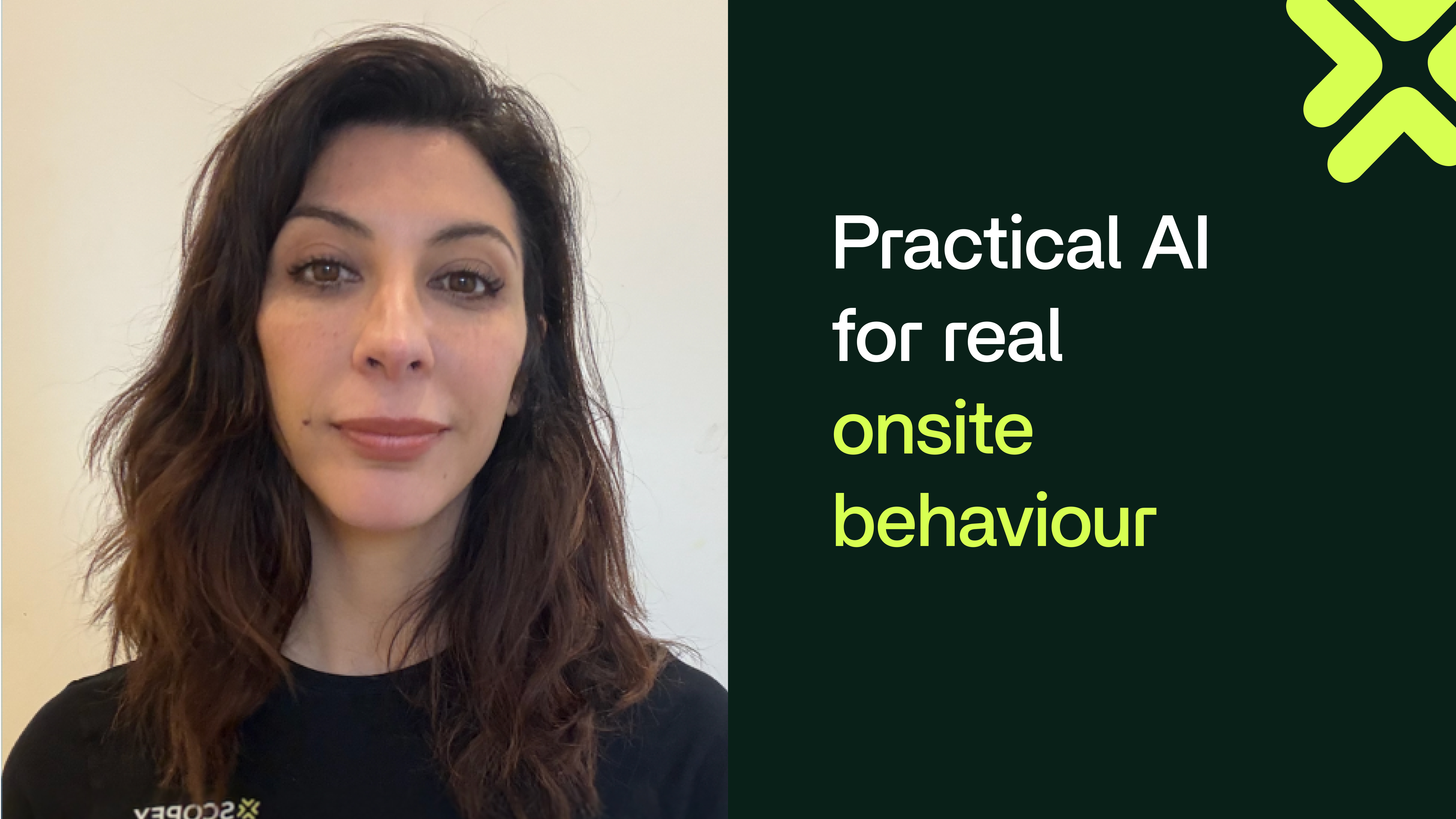 Video on practical AI for real onsite behaviour