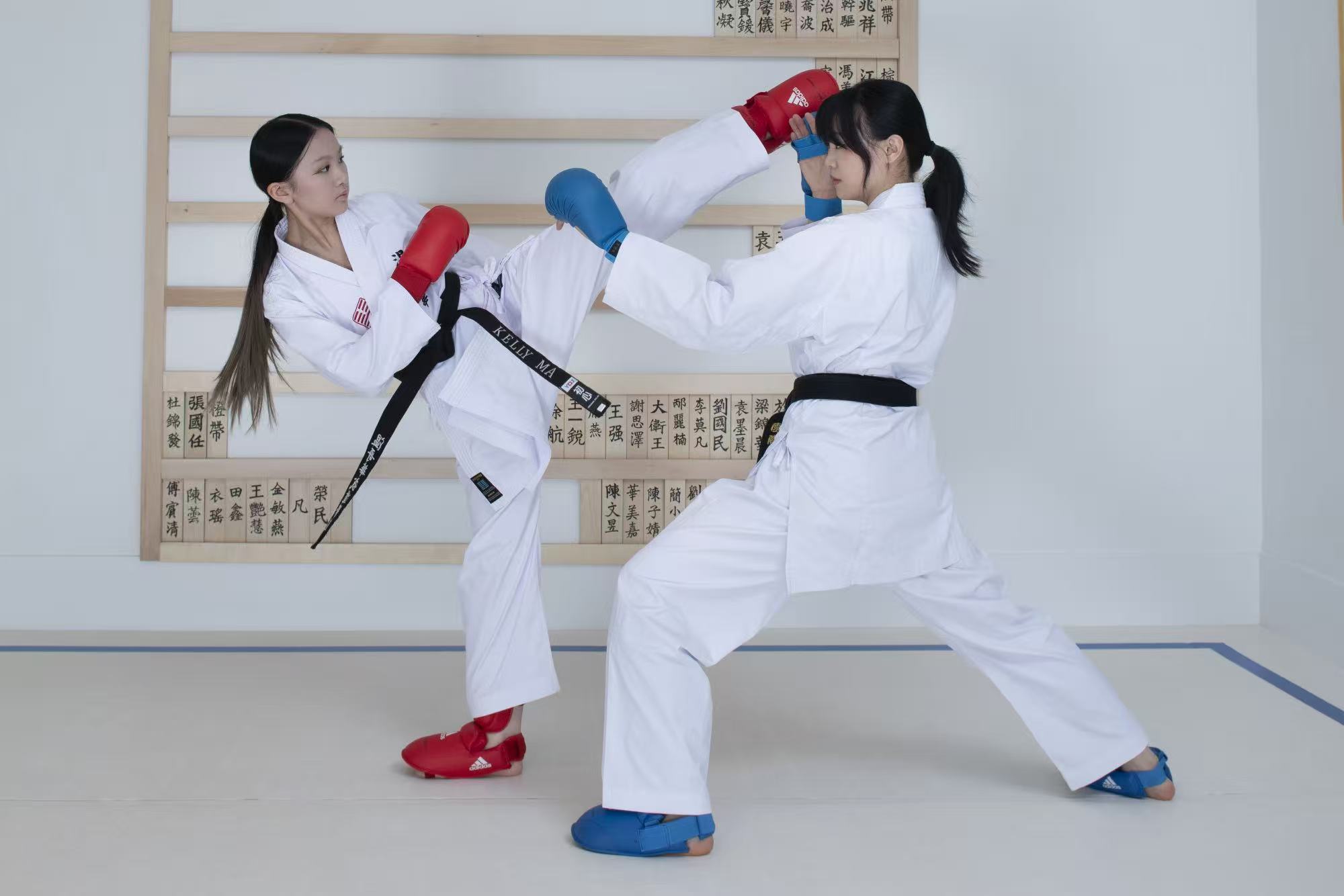 image of drumming class in session