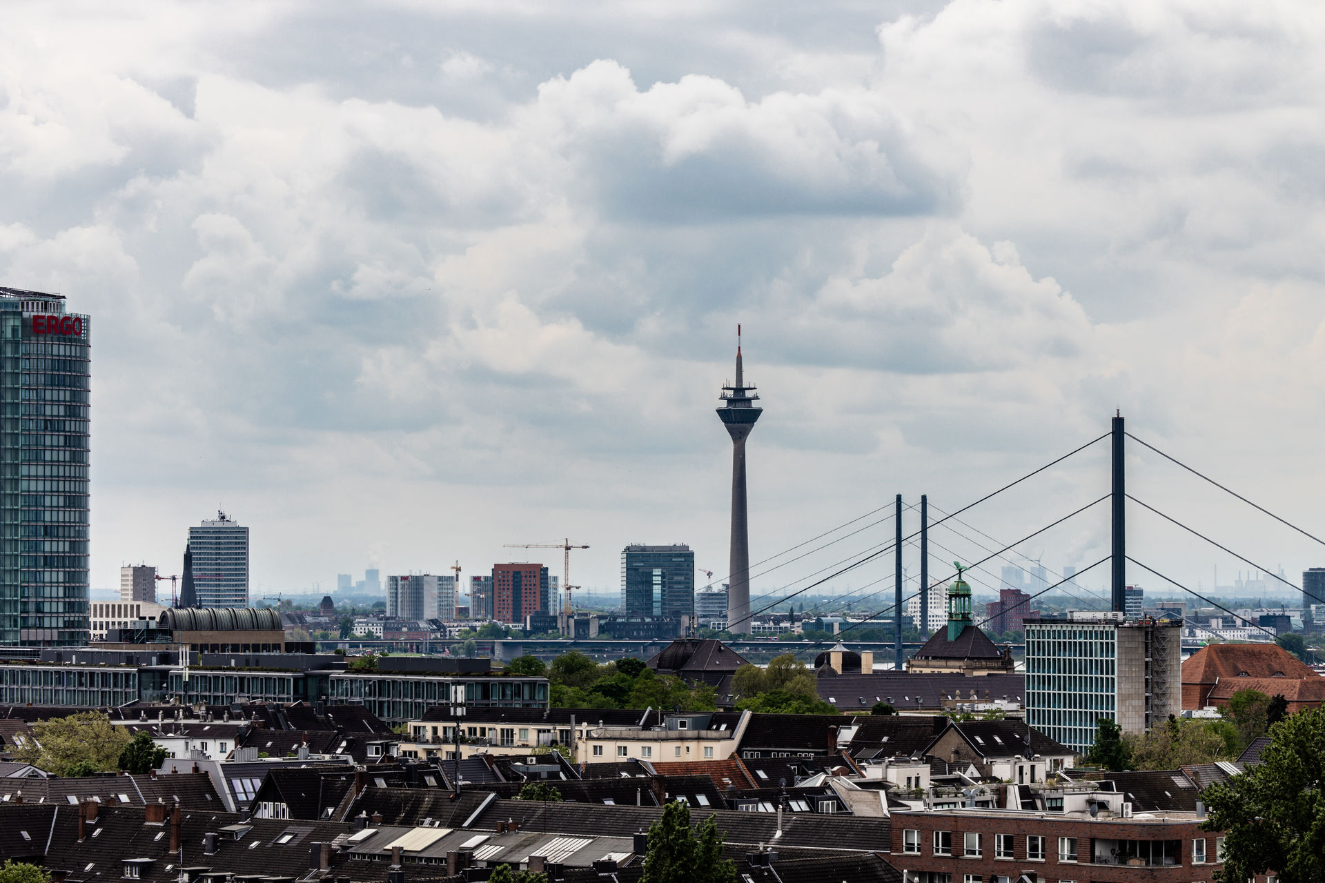 Person with short bob haircut wearing a white pleated-back shirt facing away against a dark background.