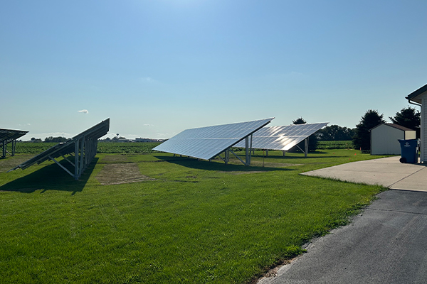 Professional commercial solar instillation 