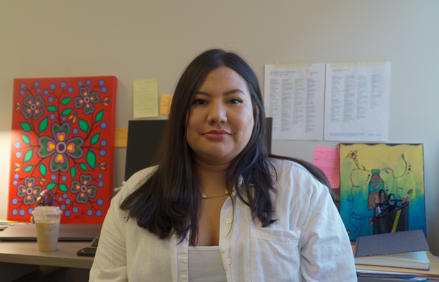 Photo of Leah Meekis in her office